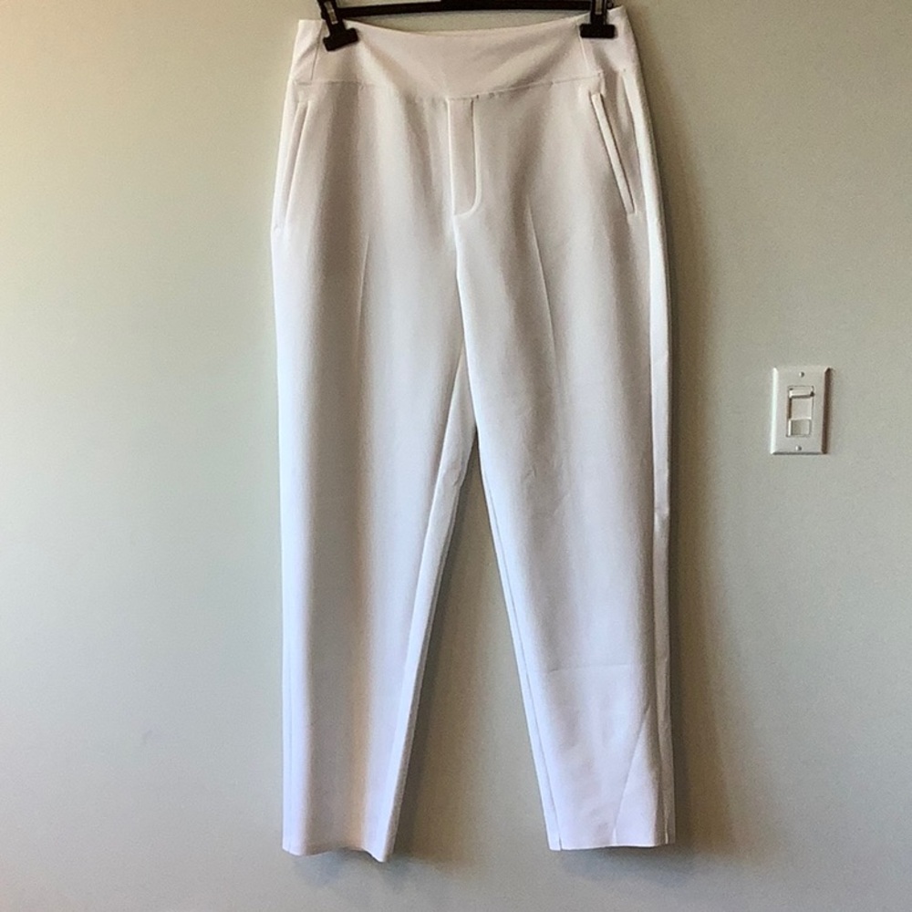 Athleta Endless High Rise Pant White - size 12/T - FTTS
